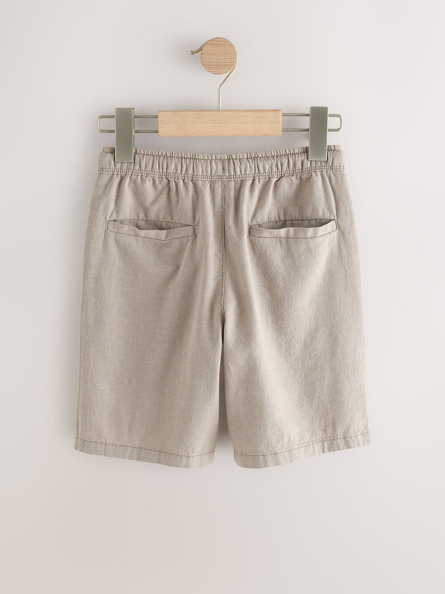 Dsiney Kidz - Taupe Linen Blend Pull on Shorts (3-16yrs) image 6