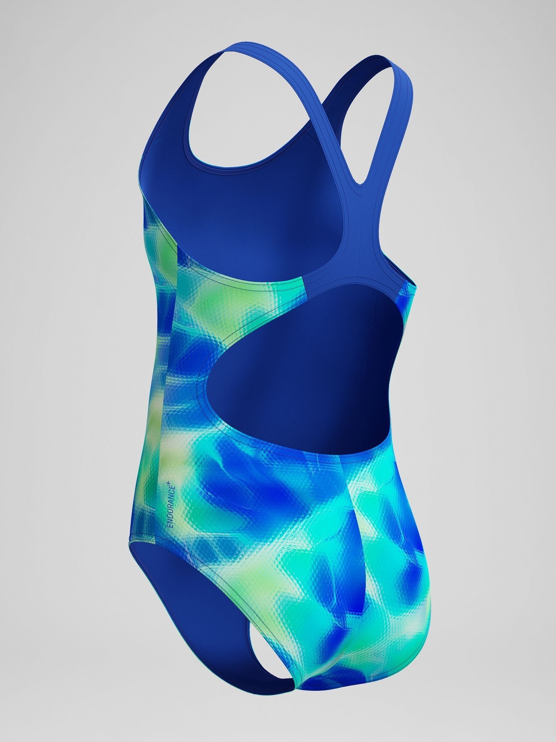 Dsiney Kidz - Speedo Blue Print Splashback One Piece Swimsuit image 4