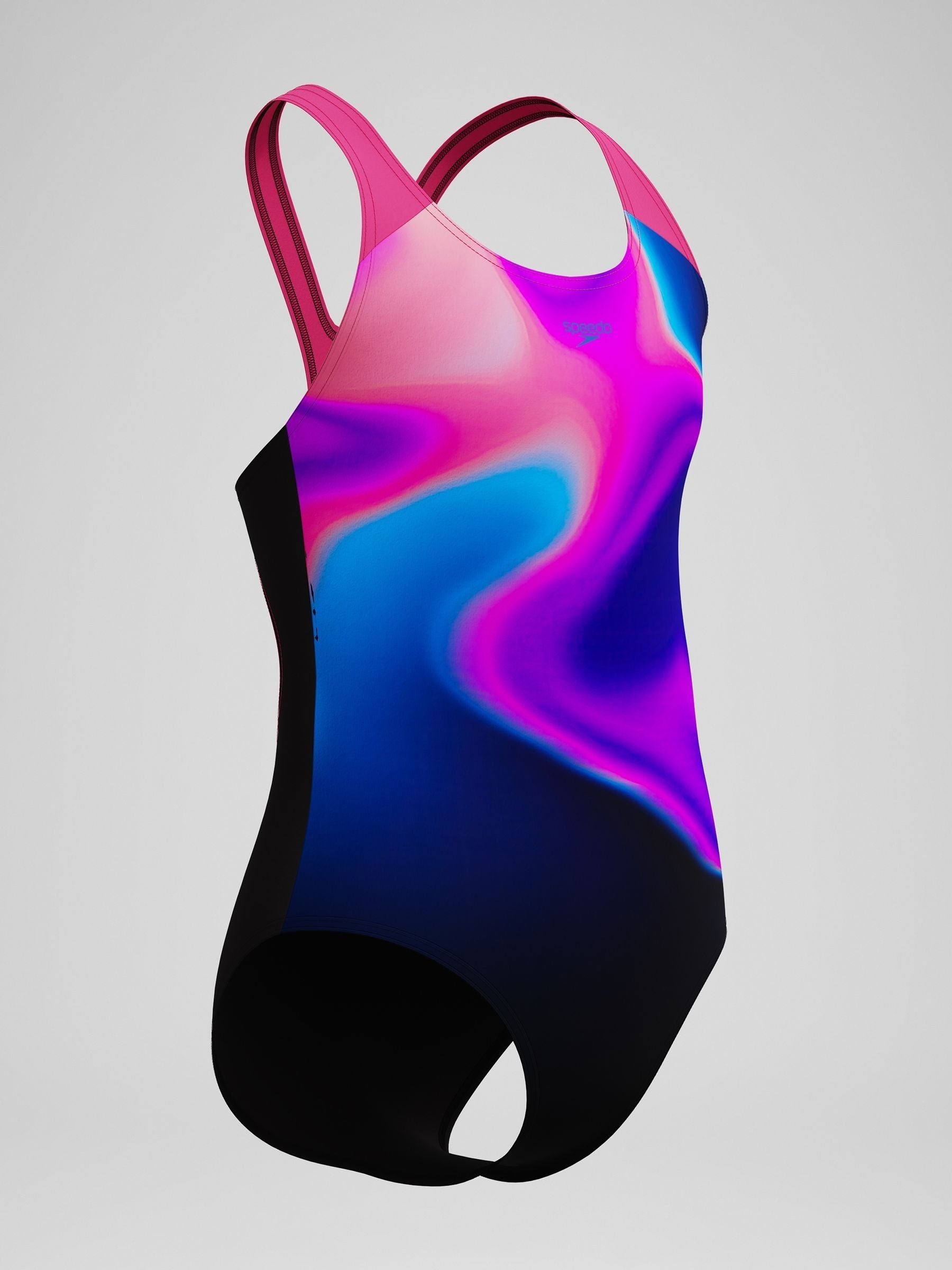 Dsiney Kidz - Speedo Pink Print Splashback One Piece Swimsuit image 2