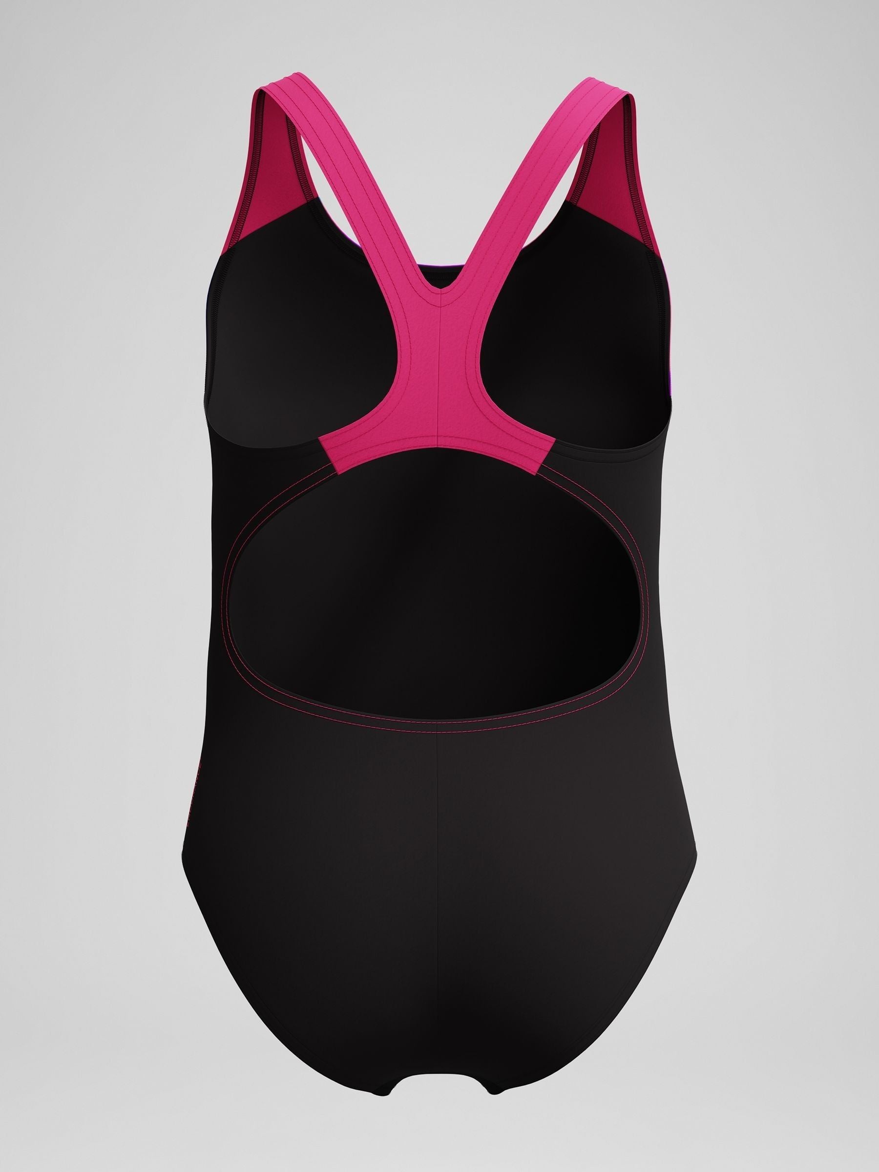 Dsiney Kidz - Speedo Pink Print Splashback One Piece Swimsuit image 4