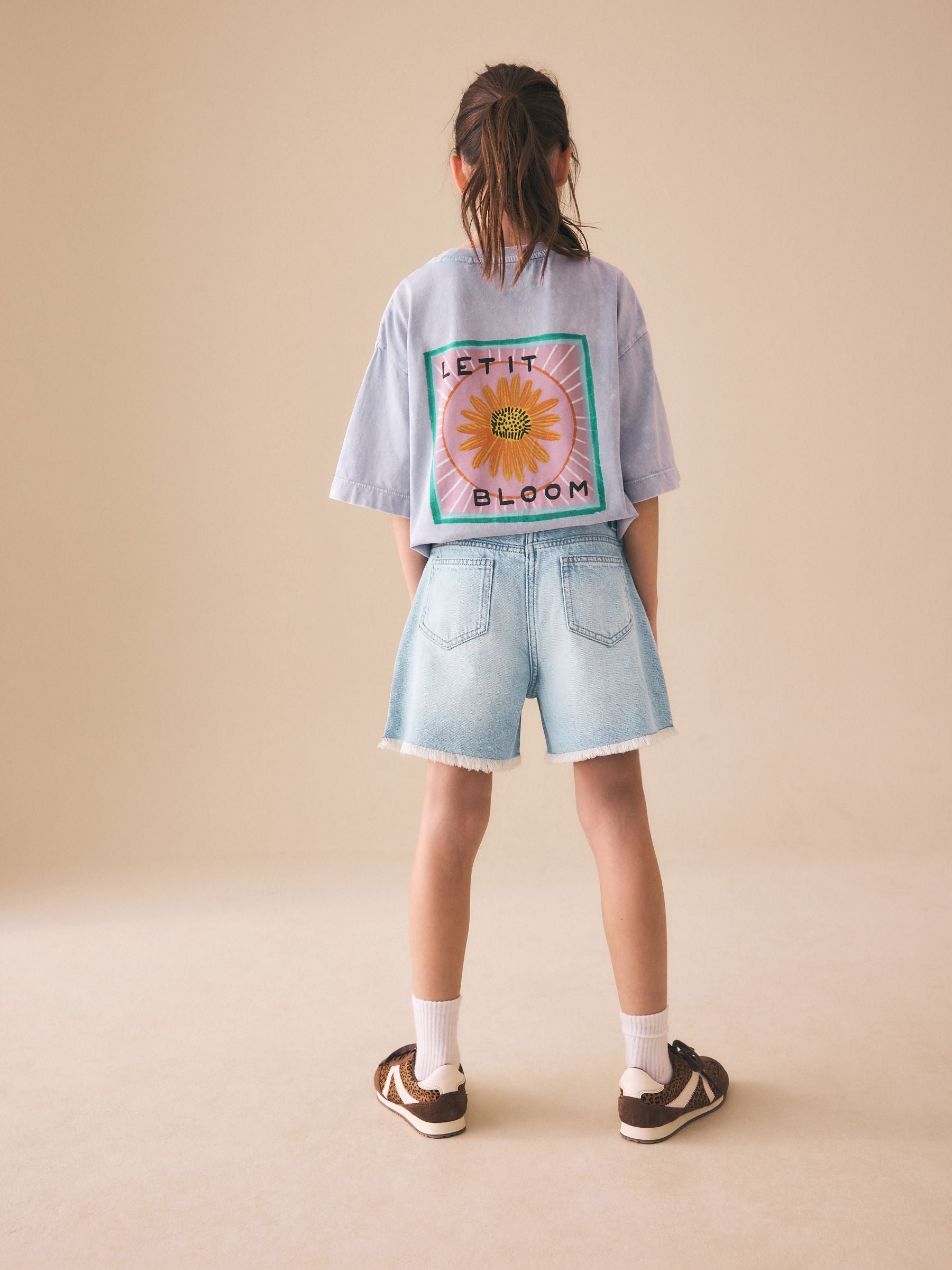 Dsiney Kidz - Mid Blue Denim Bermuda Shorts (3-16yrs) image 3