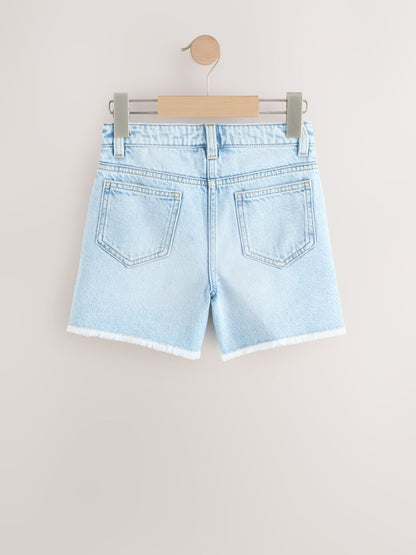 Dsiney Kidz - Mid Blue Denim Bermuda Shorts (3-16yrs) image 6