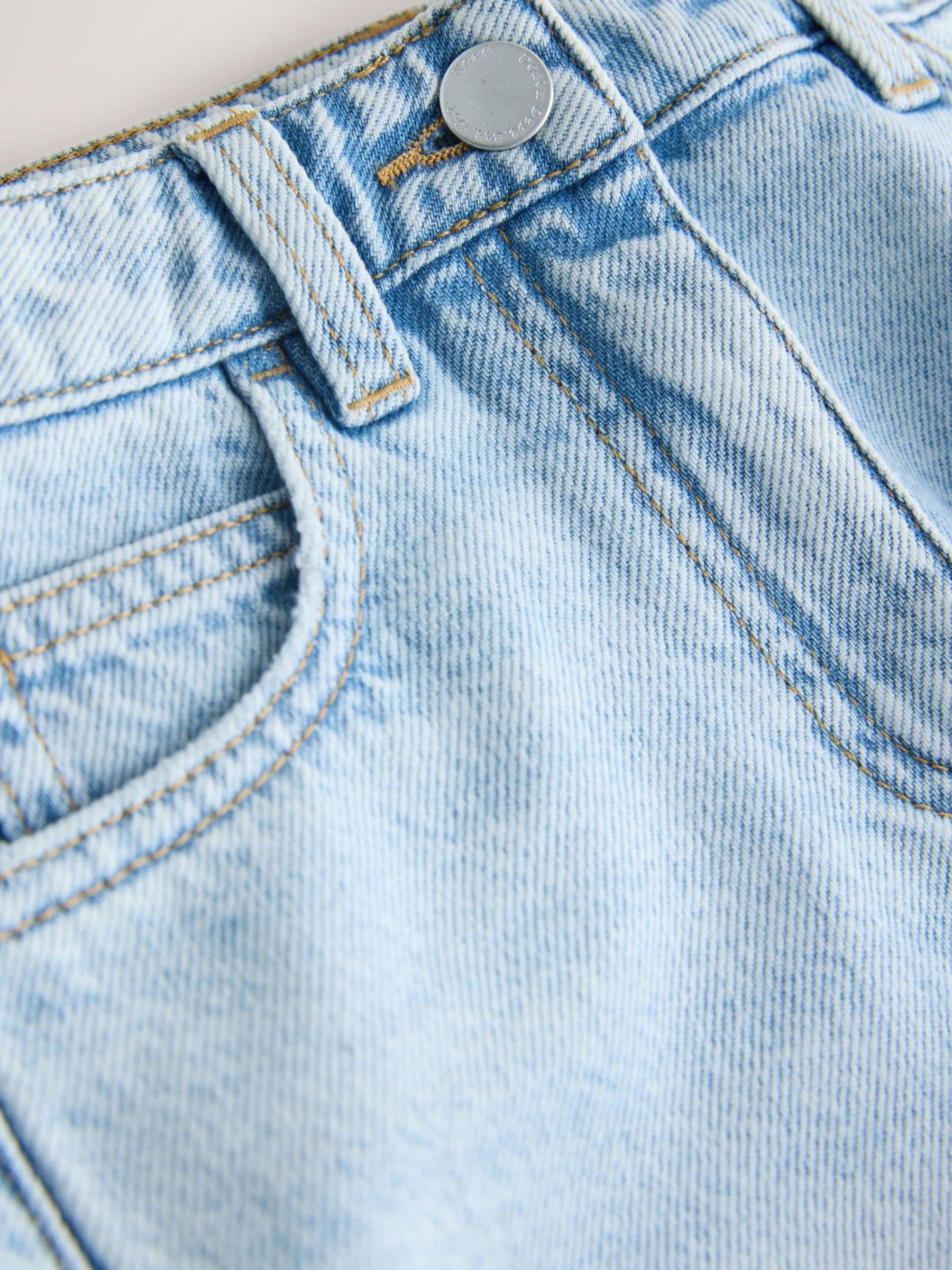 Dsiney Kidz - Mid Blue Denim Bermuda Shorts (3-16yrs) image 7