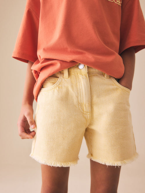 Dsiney Kidz - Lemon Yellow Bermuda Shorts (3-16yrs) image 1