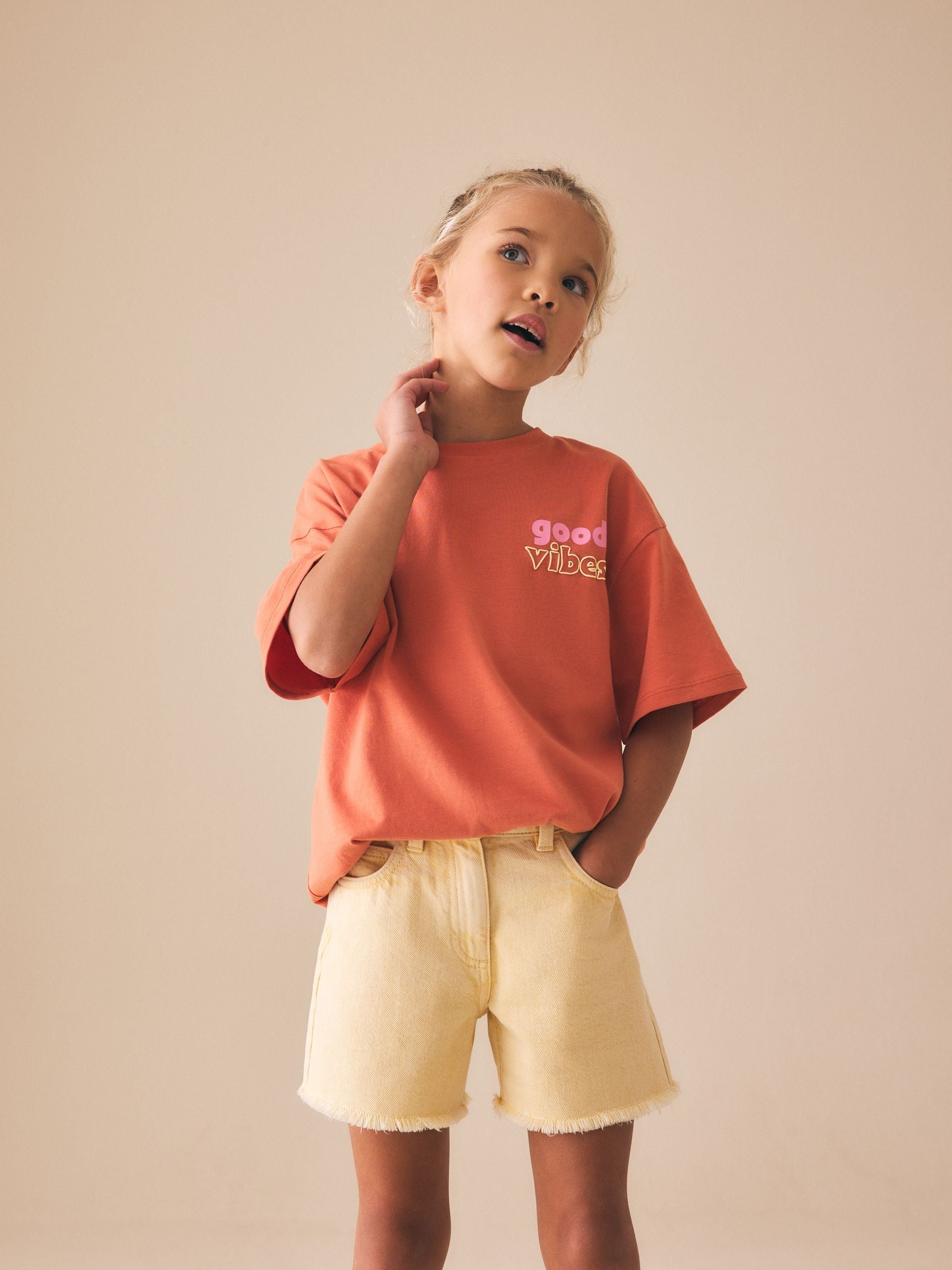 Dsiney Kidz - Lemon Yellow Bermuda Shorts (3-16yrs) image 3