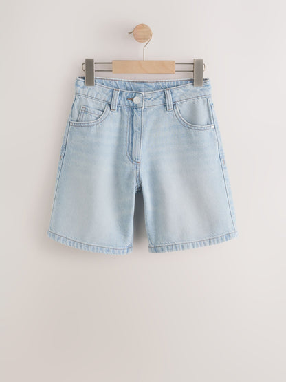 Dsiney Kidz - Light Blue Regular Length Jort Shorts (3-16yrs) image 5