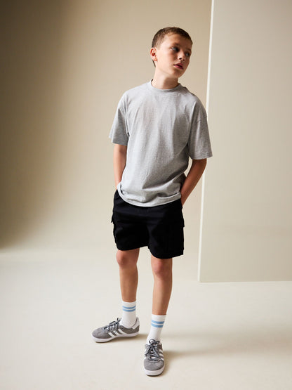 Dsiney Kidz - Black Cargo Shorts (3-16yrs) image 2