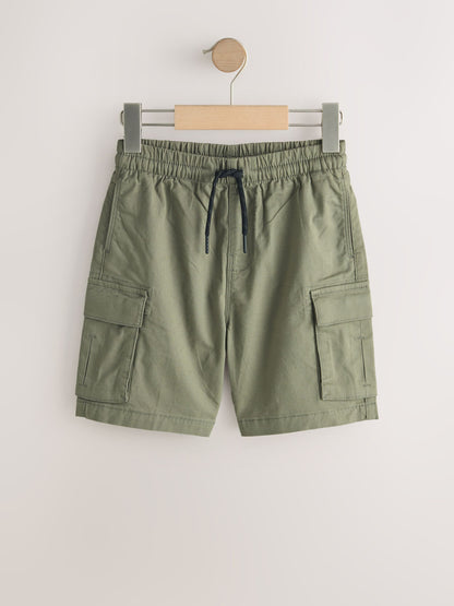 Dsiney Kidz - Khaki Green Cargo Shorts (3-16yrs) image 4