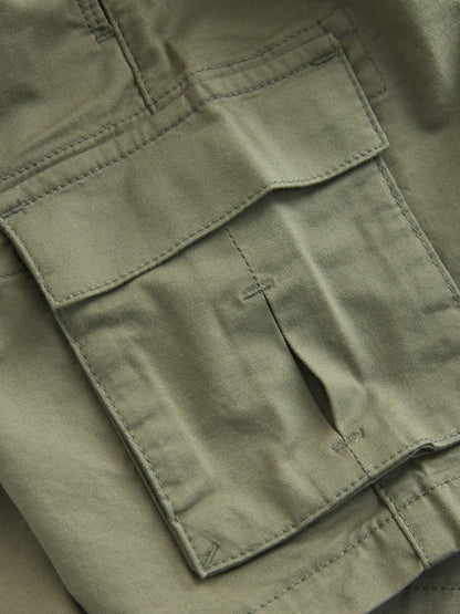 Dsiney Kidz - Khaki Green Cargo Shorts (3-16yrs) image 7
