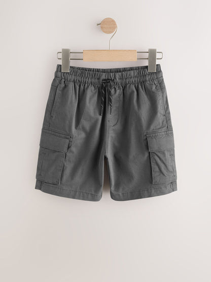 Dsiney Kidz - Charcoal Grey Cargo Shorts (3-16yrs) image 6