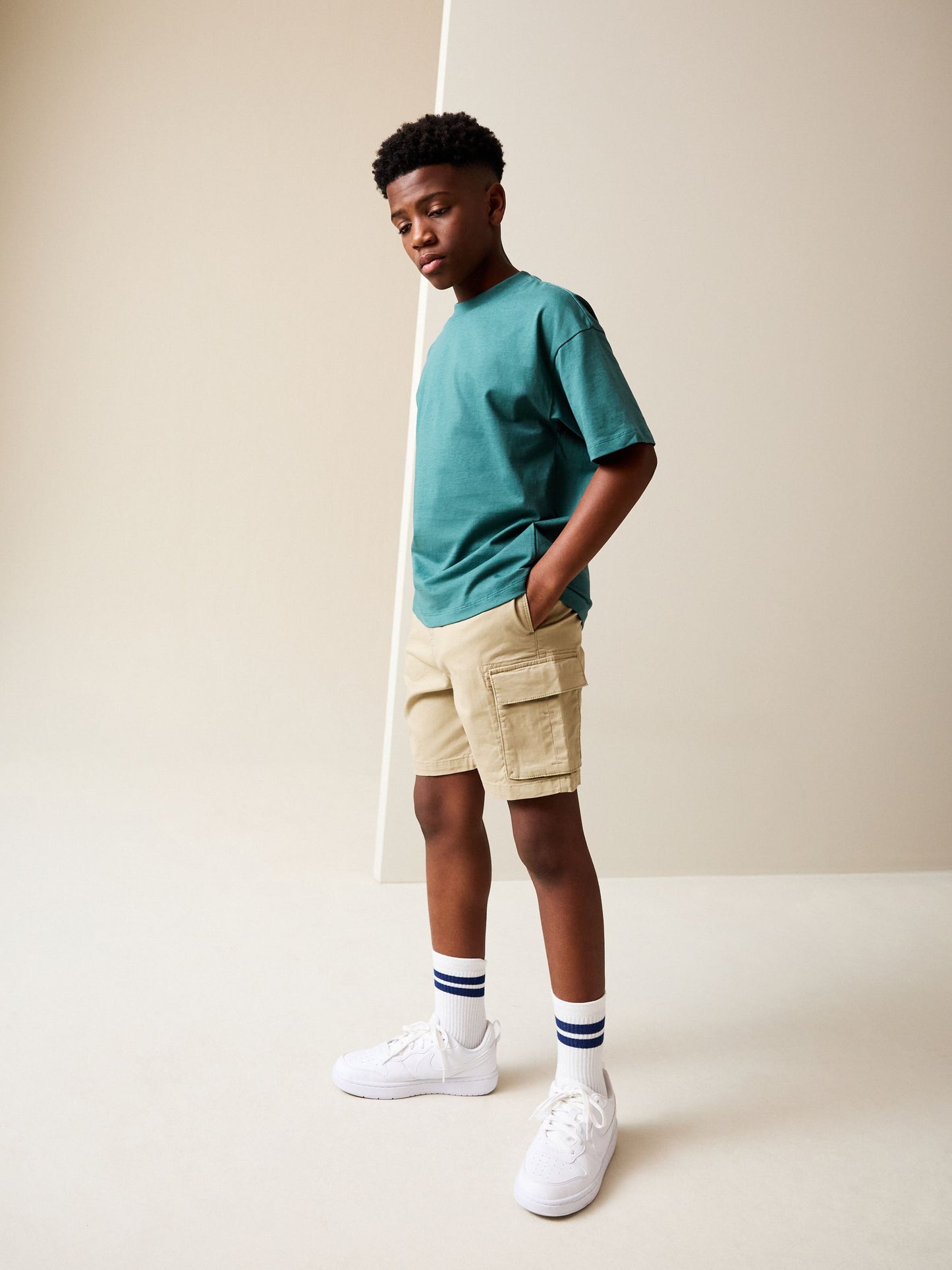 Dsiney Kidz - Stone Cargo Shorts (3-16yrs) image 2