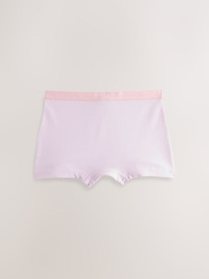 Orange Pastel/Pink Short Briefs 10 Pack (2-16yrs) image 7