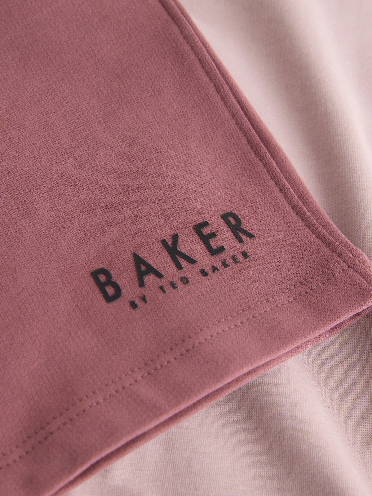 Baker by Ted Baker Light Pink Baker by Ted Baker Oversized T-Shirt and Shorts Set - image 10