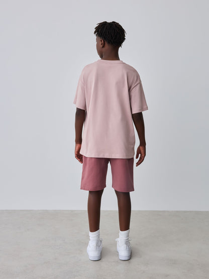 Baker by Ted Baker Light Pink Baker by Ted Baker Oversized T-Shirt and Shorts Set - image 2