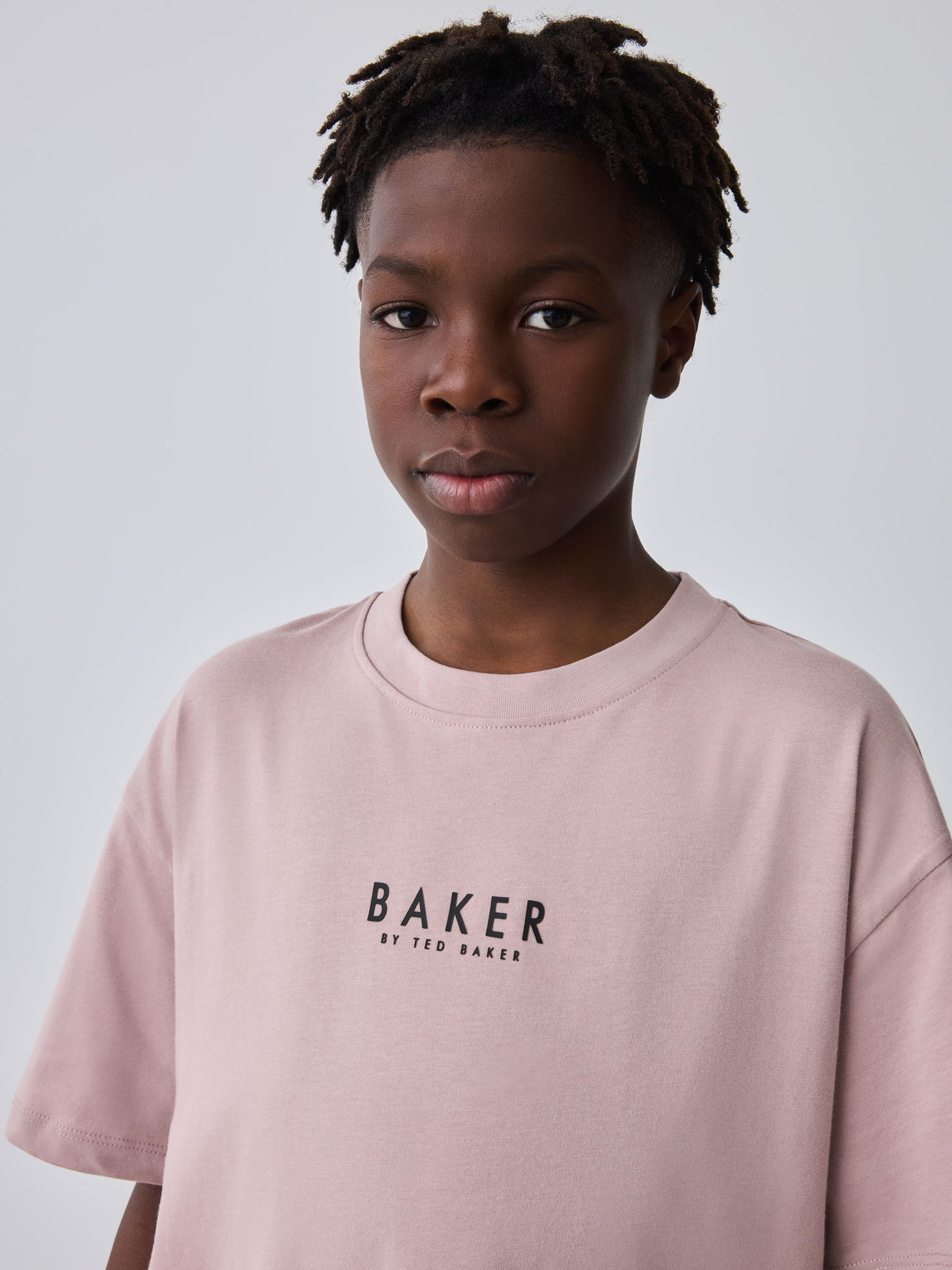 Baker by Ted Baker Light Pink Baker by Ted Baker Oversized T-Shirt and Shorts Set - image 3