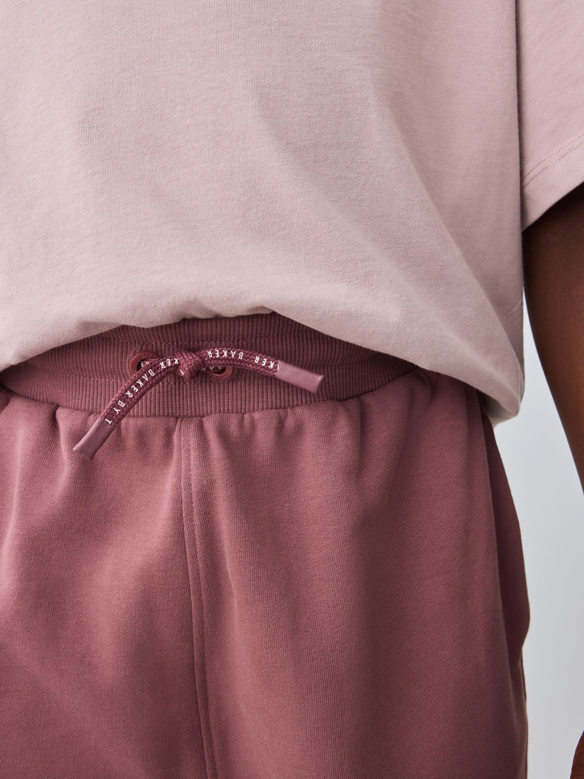 Baker by Ted Baker Light Pink Baker by Ted Baker Oversized T-Shirt and Shorts Set - image 5