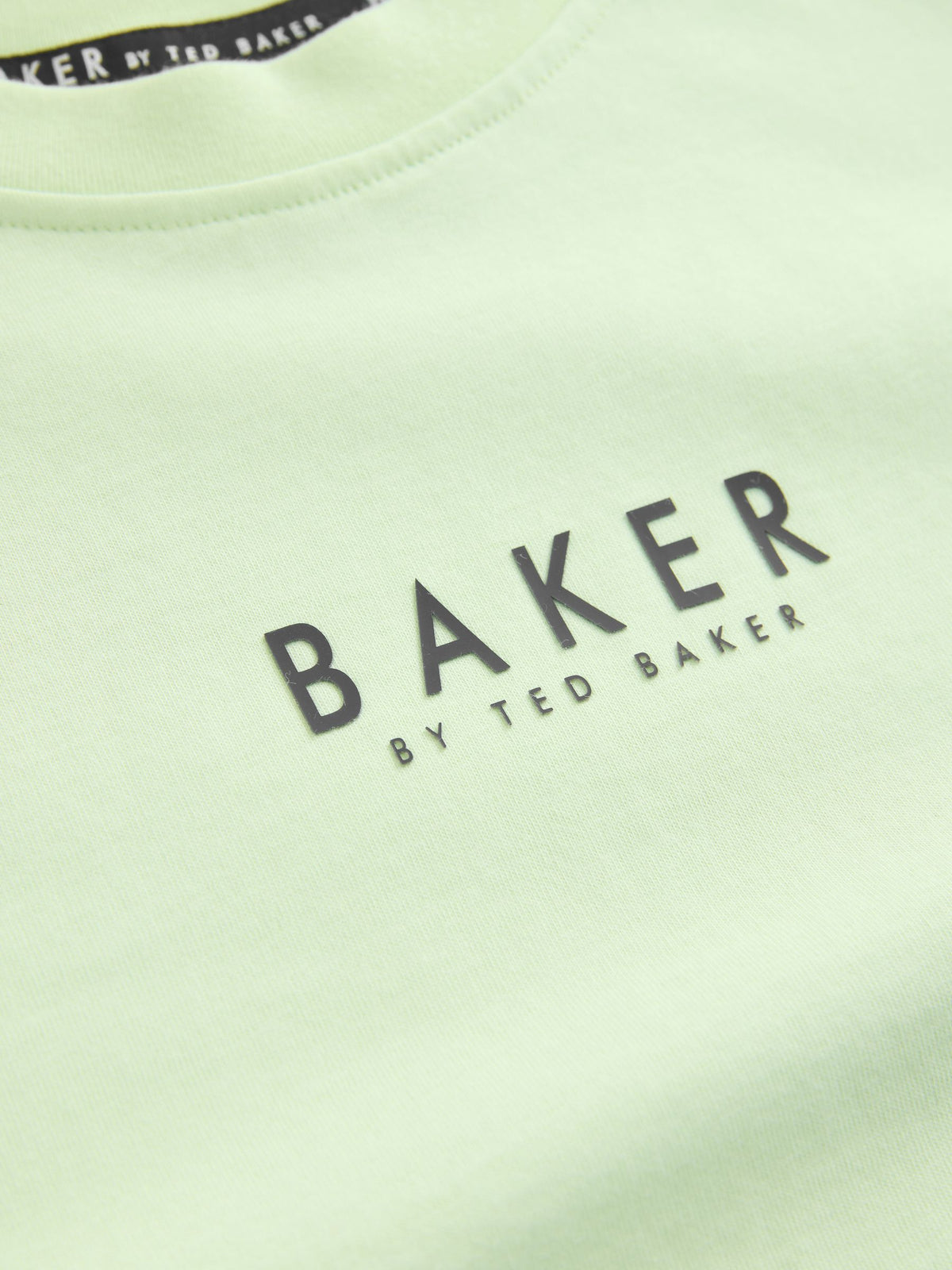 Baker by Ted Baker Lime Green/Black Baker by Ted Baker Oversized T-Shirt and Shorts Set - image 8