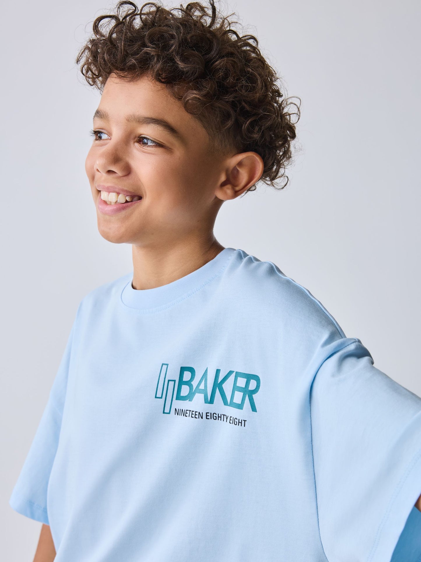 Baker by Ted Baker Oversized Graphic T-Shirt and Shorts Set image 4