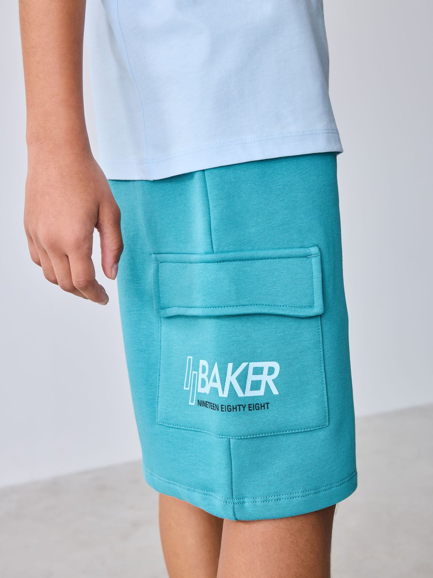 Baker by Ted Baker Oversized Graphic T-Shirt and Shorts Set image 6