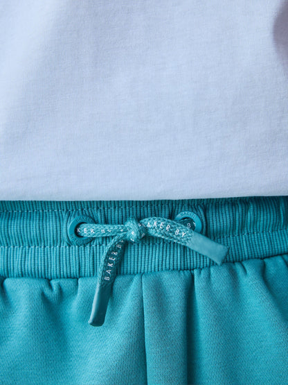 Baker by Ted Baker Oversized Graphic T-Shirt and Shorts Set image 7