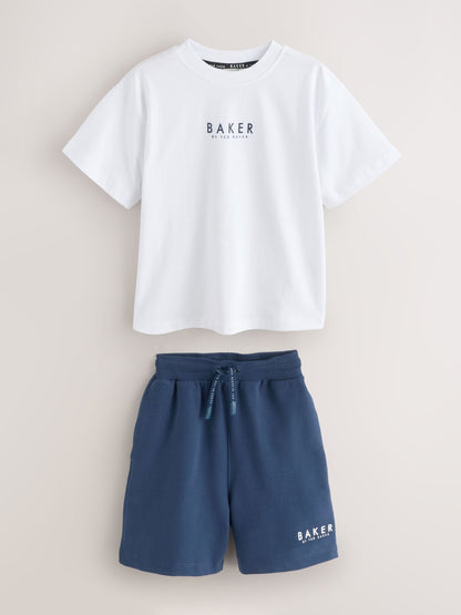 Baker by Ted Baker Oversized T-Shirt and Shorts Set - image 7