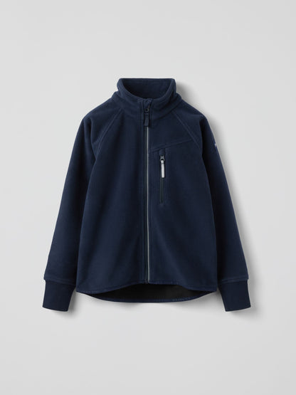 Dsiney Kidz - Polarn O. Pyret Light Blue Waterproof Fleece Jacket image 1