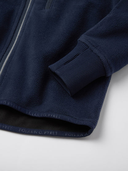 Dsiney Kidz - Polarn O. Pyret Light Blue Waterproof Fleece Jacket image 4