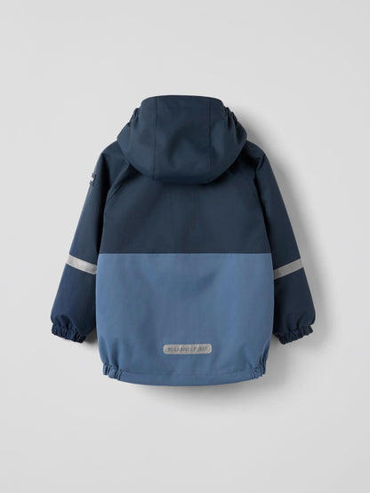 Dsiney Kidz - Polarn O. Pyret Blue Waterproof Shell Coat image 4