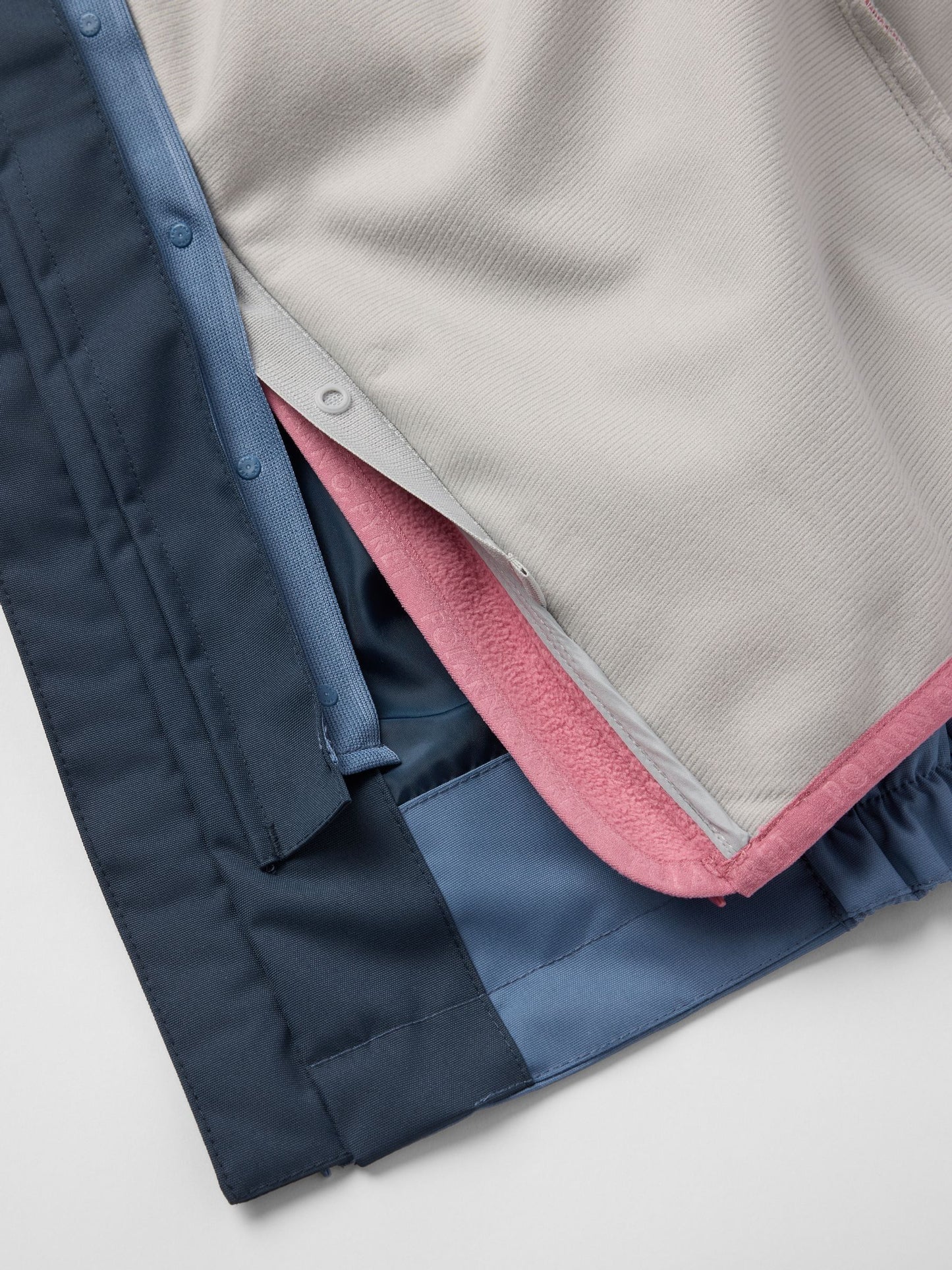 Dsiney Kidz - Polarn O. Pyret Blue Waterproof Shell Coat image 8
