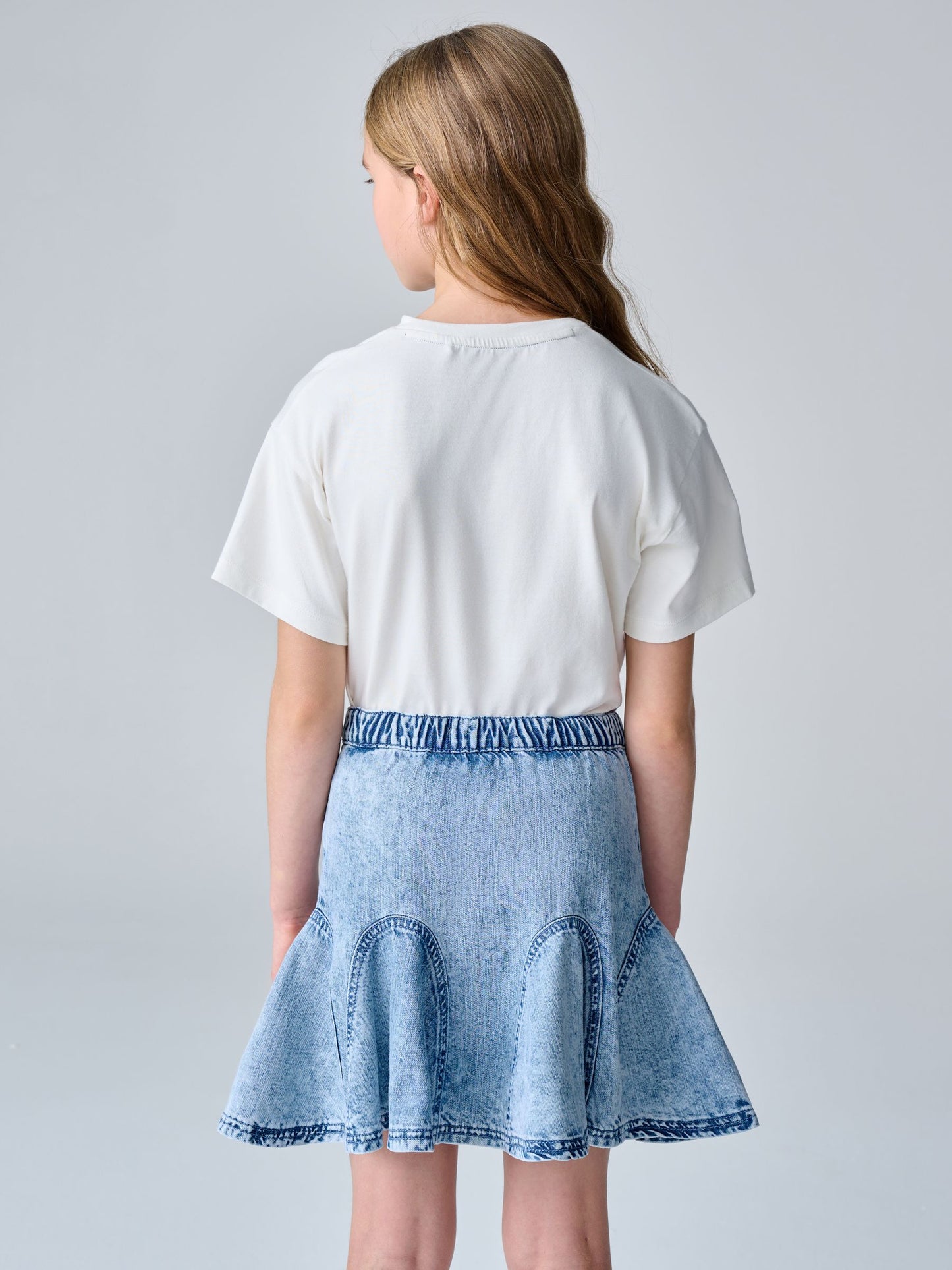 Dsiney Kidz - smALLSAINTS Denim Godet Denim Skirt image 3