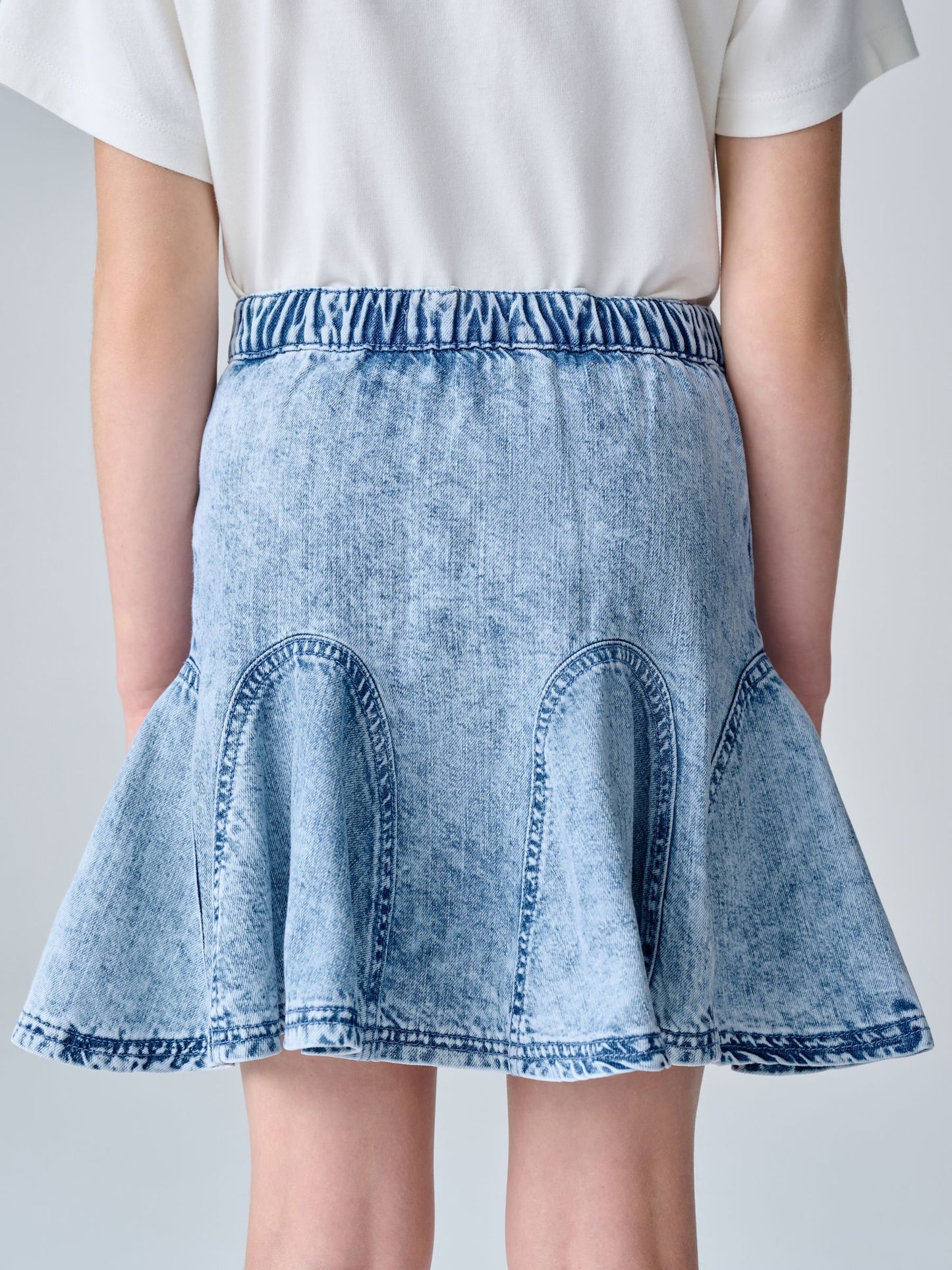Dsiney Kidz - smALLSAINTS Denim Godet Denim Skirt image 4