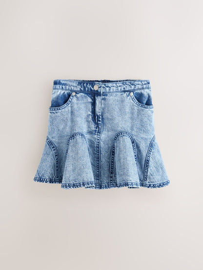 Dsiney Kidz - smALLSAINTS Denim Godet Denim Skirt image 8