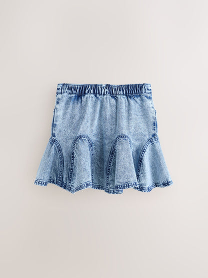 Dsiney Kidz - smALLSAINTS Denim Godet Denim Skirt image 9
