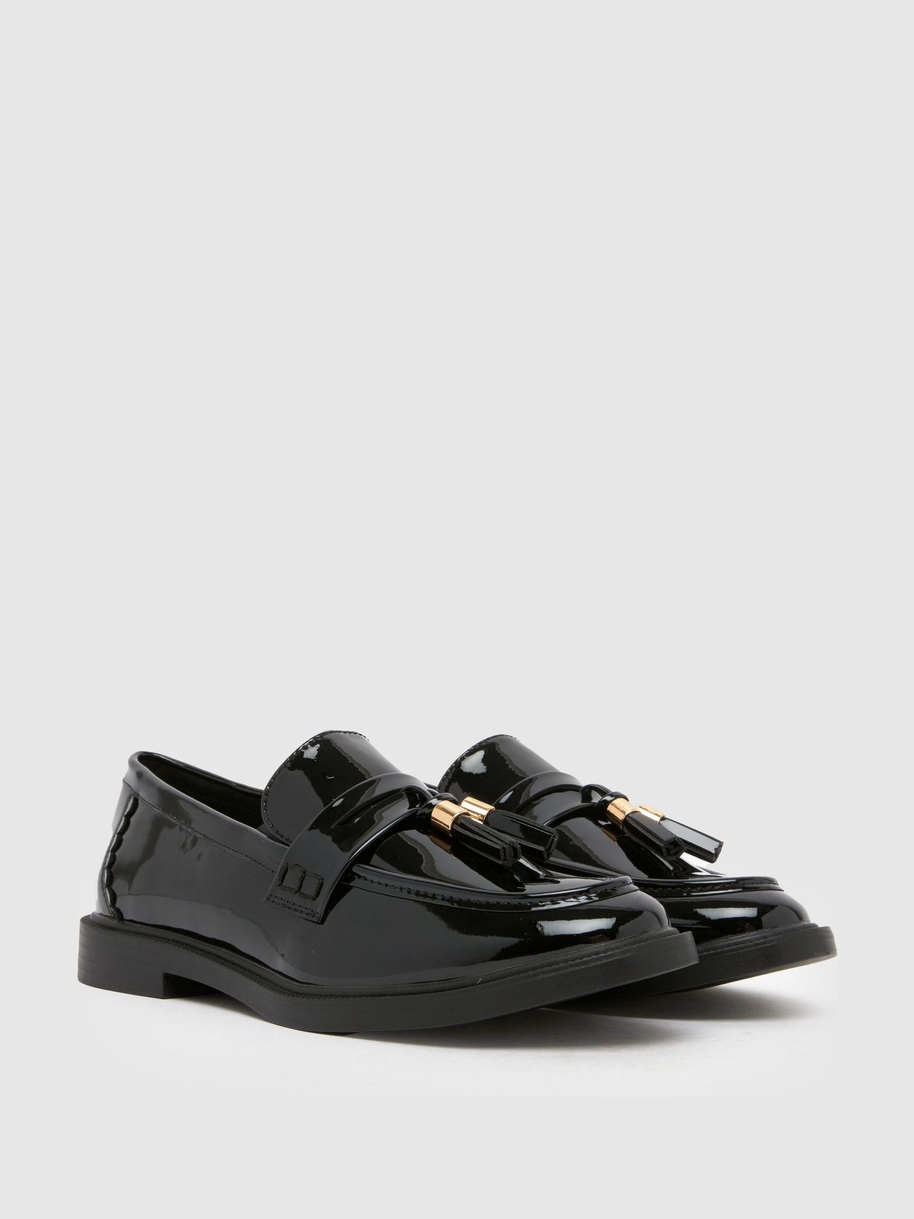 Schuh Black Layton Loafers image 3