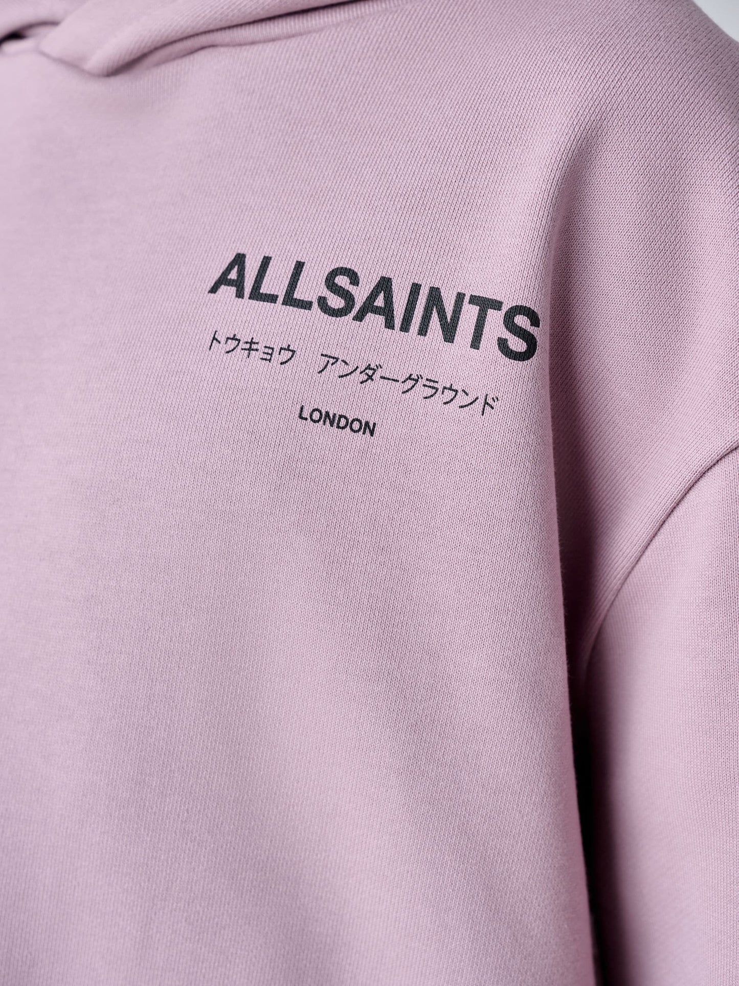 Dsiney Kidz - smALLSAINTS Purple Oversized Underground Pullover Hoodie image 3