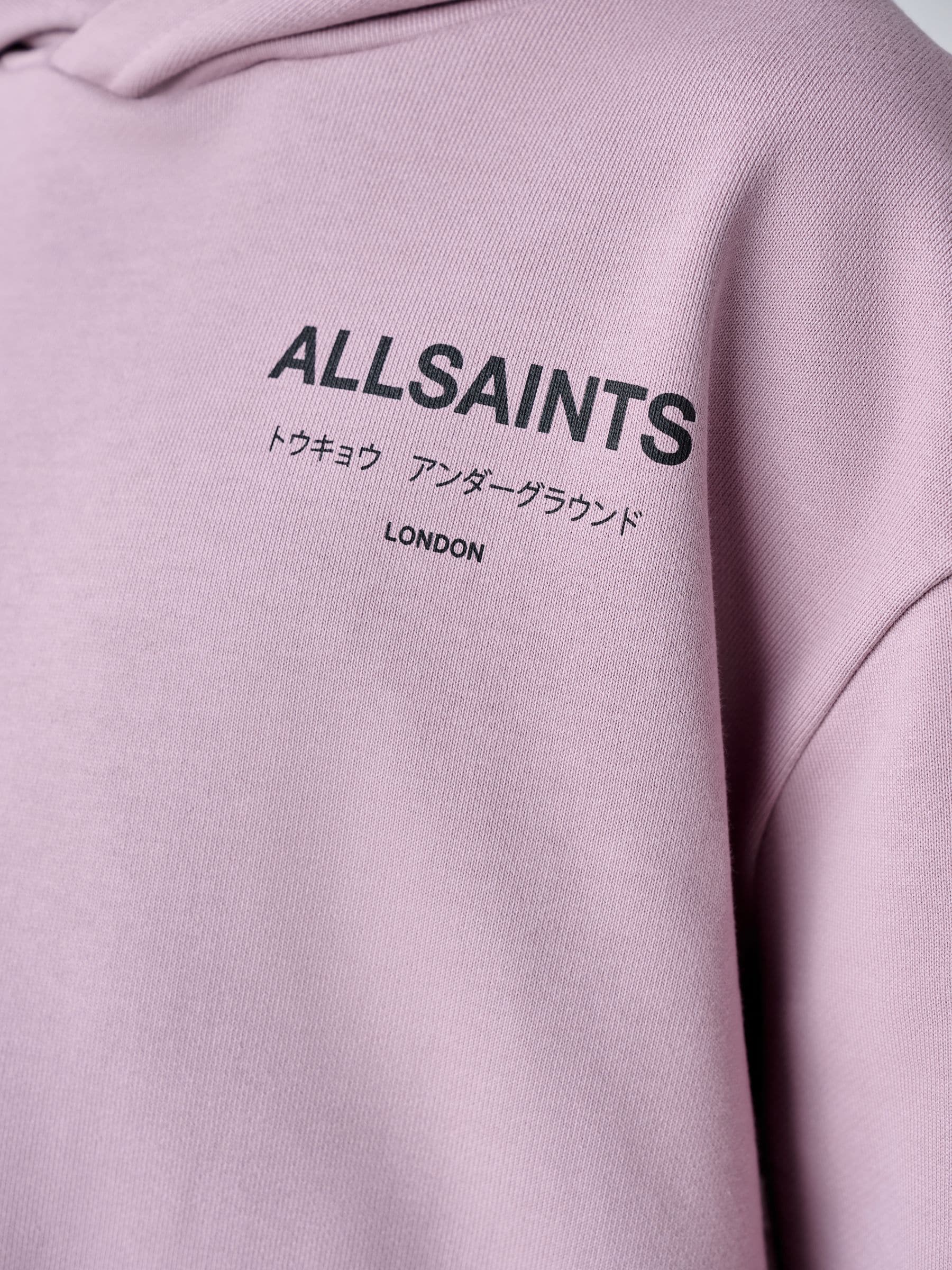 Dsiney Kidz - smALLSAINTS Purple Oversized Underground Pullover Hoodie image 3