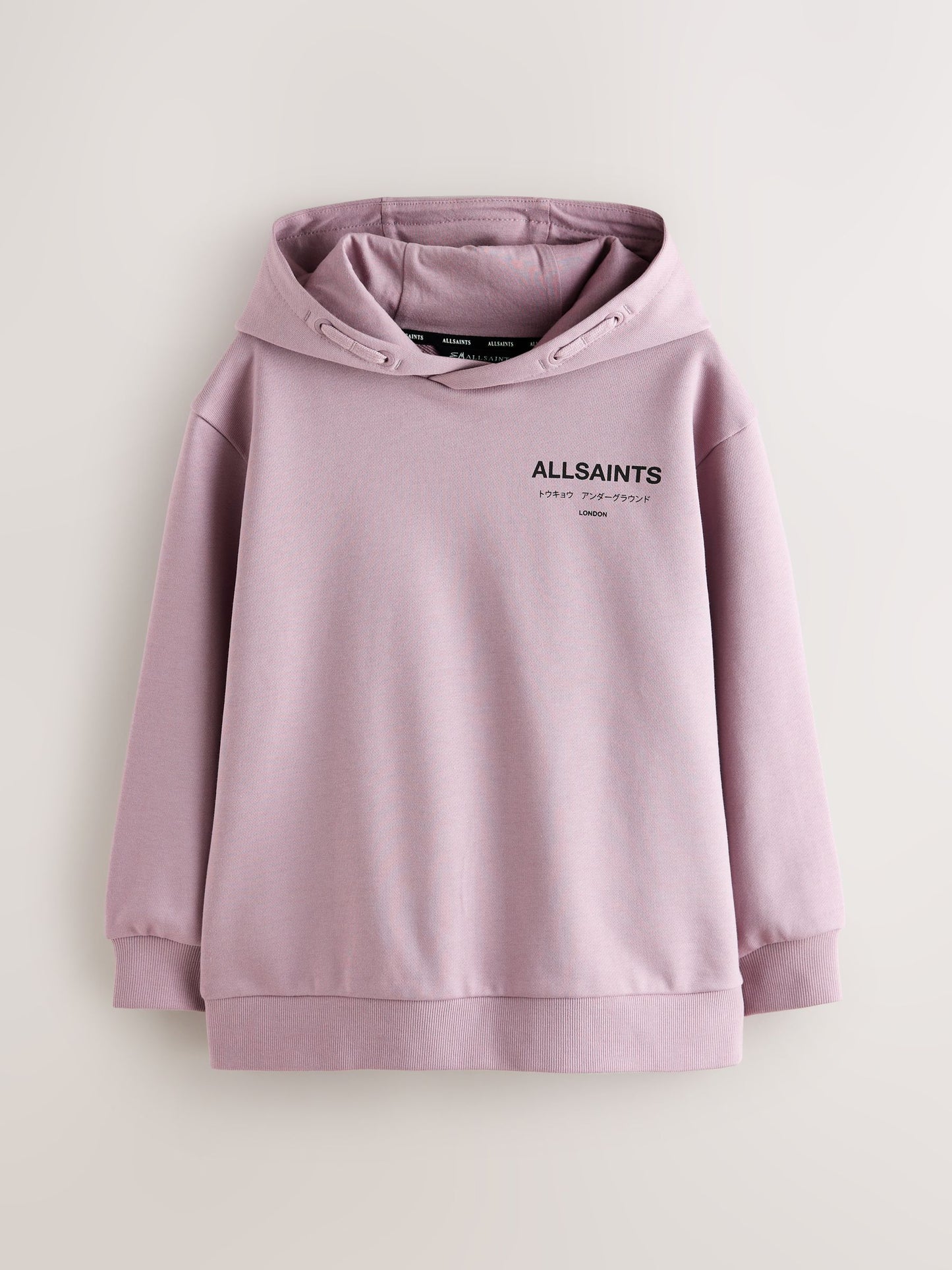 Dsiney Kidz - smALLSAINTS Purple Oversized Underground Pullover Hoodie image 5