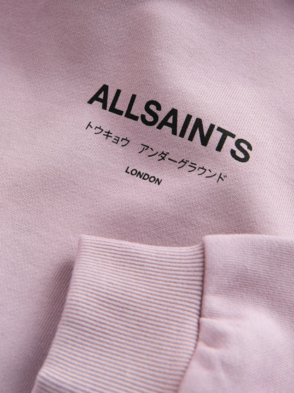 Dsiney Kidz - smALLSAINTS Purple Oversized Underground Pullover Hoodie image 8