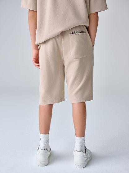 Dsiney Kidz - smALLSAINTS Neutral/Waffle Underground T-Shirt and Sweat Shorts Set image 5