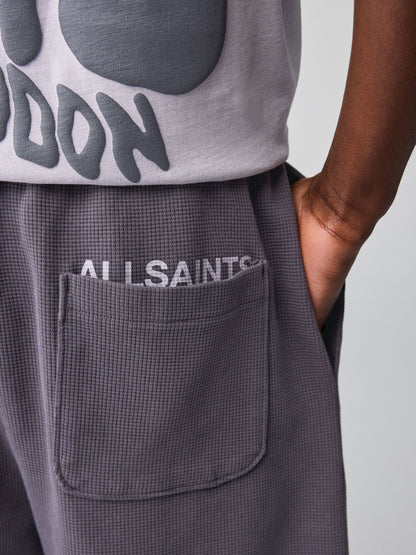Dsiney Kidz - smALLSAINTS Washed Purple/Waffle Orlando T-Shirt and Sweat Shorts Set image 5