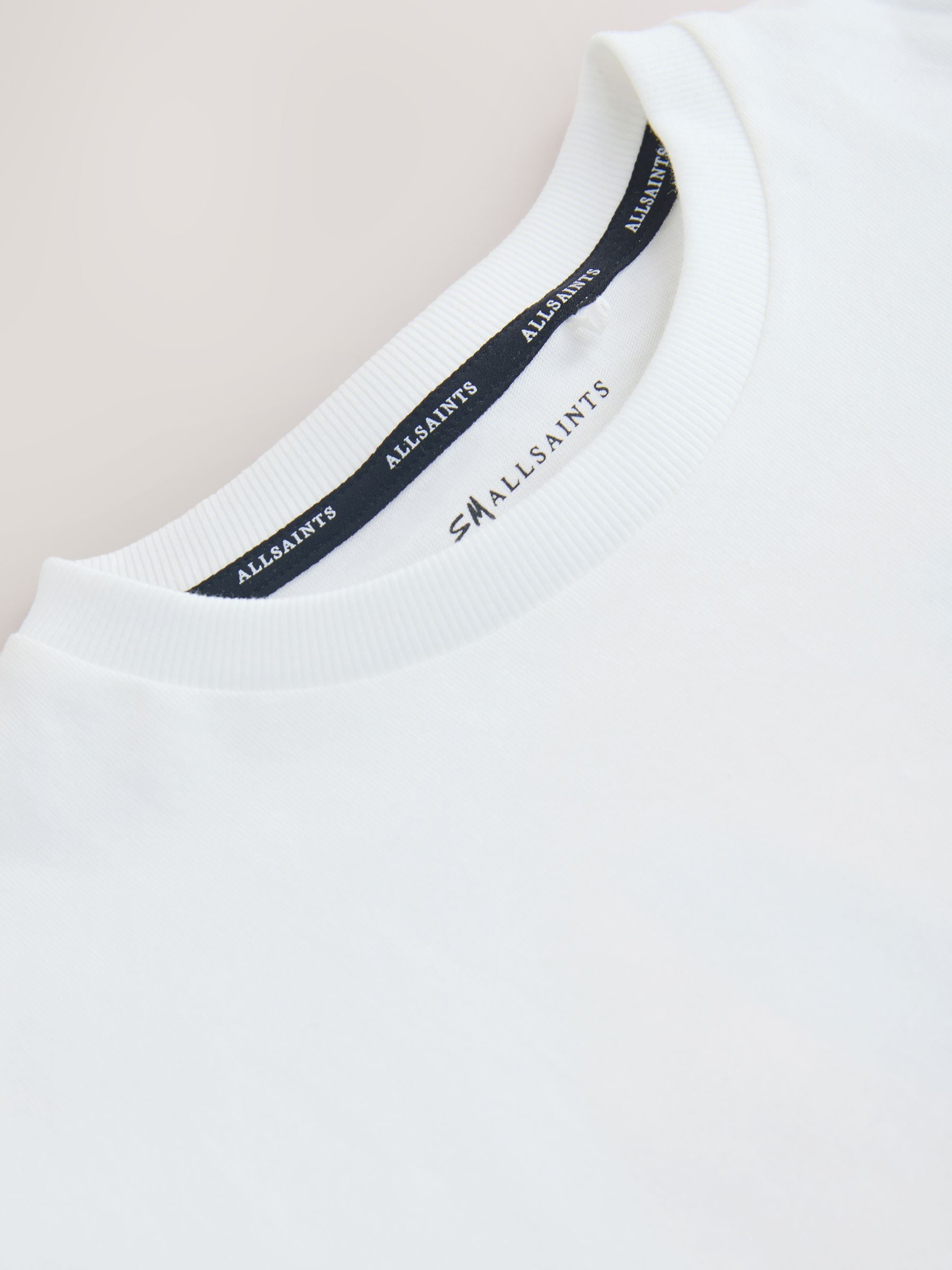 Dsiney Kidz - smALLSAINTS White/Party Wave Oversized Graphic Crew Neck T-Shirt image 7