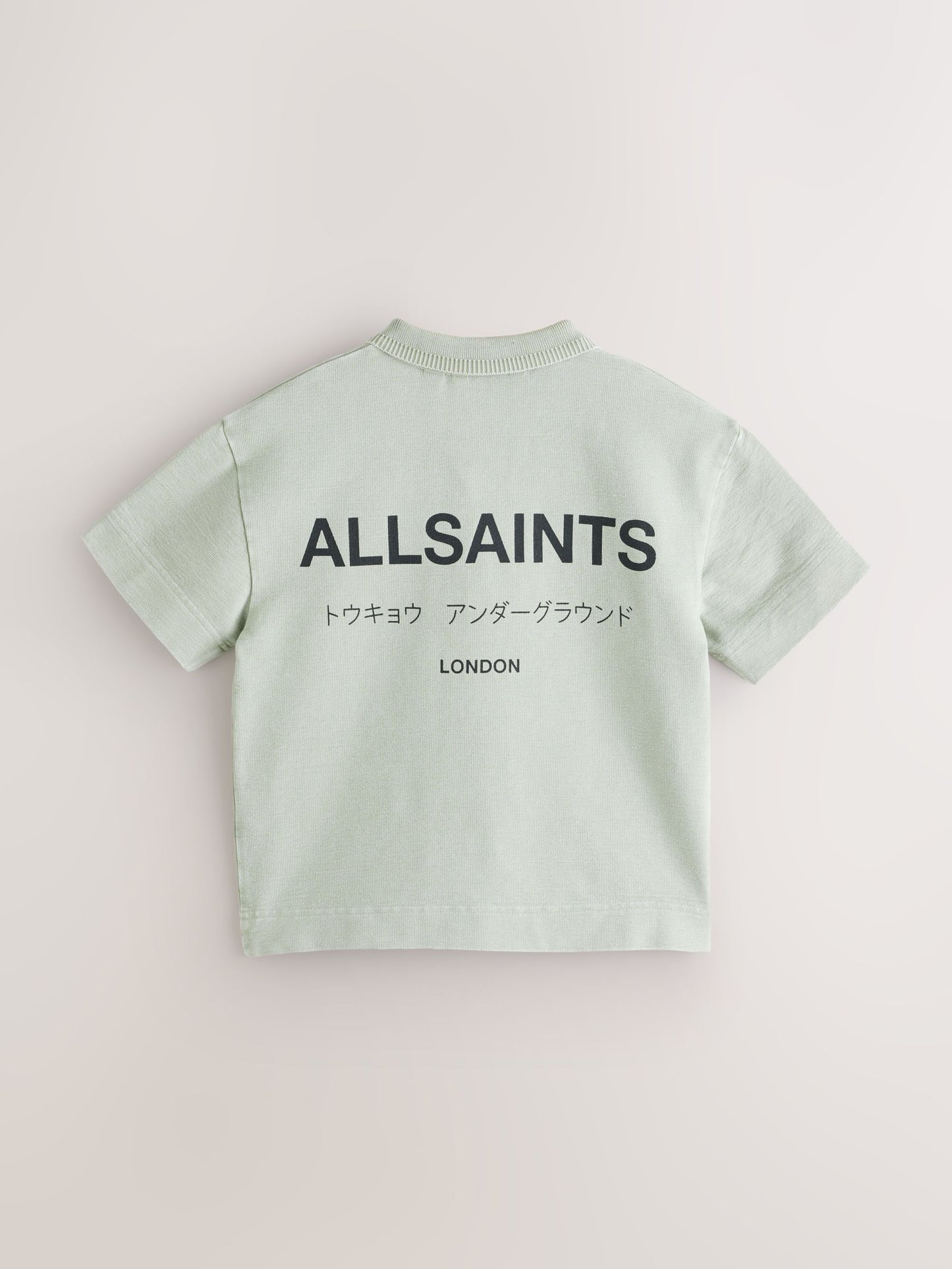 Dsiney Kidz - smALLSAINTS Mint Green Underground Open Collar Polo Shirt image 7