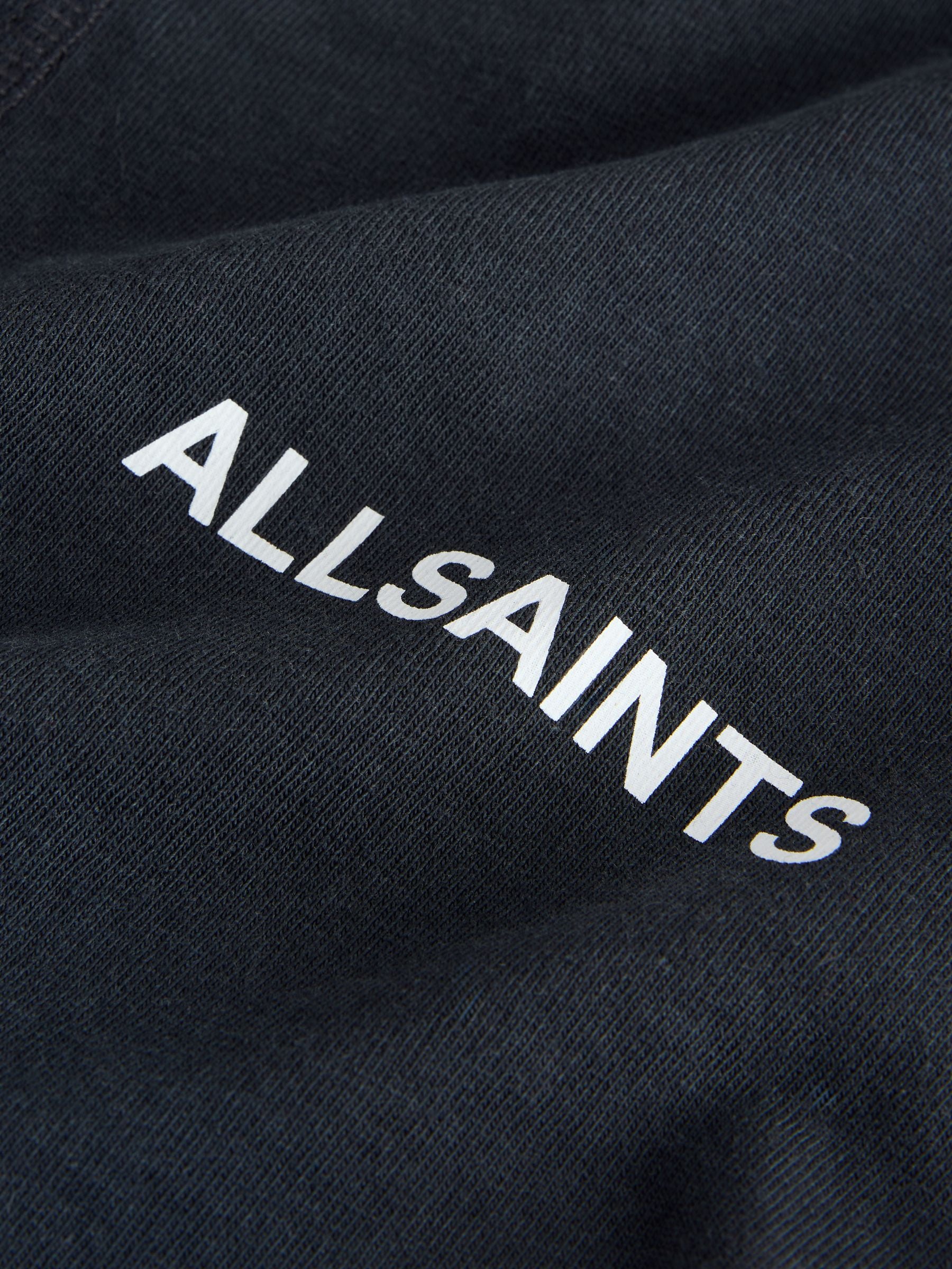 Dsiney Kidz - smALLSAINTS Black Henley Top and Sweat Shorts Set image 7