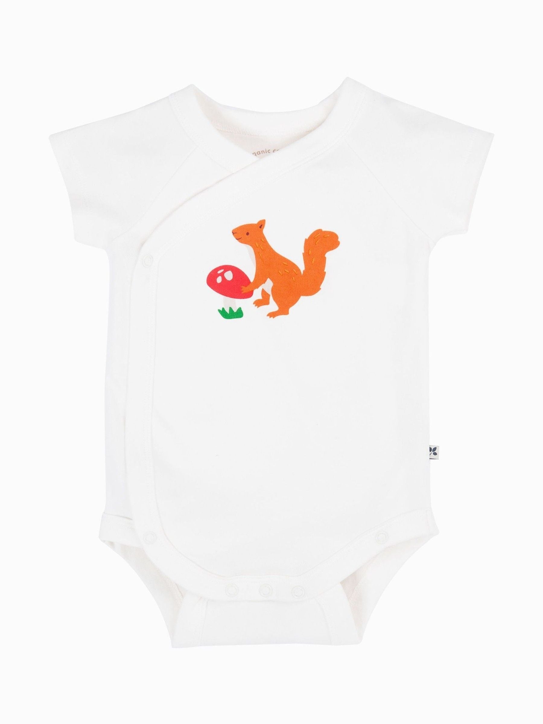 Frugi White Shay 2 Pack Bodysuits image 2