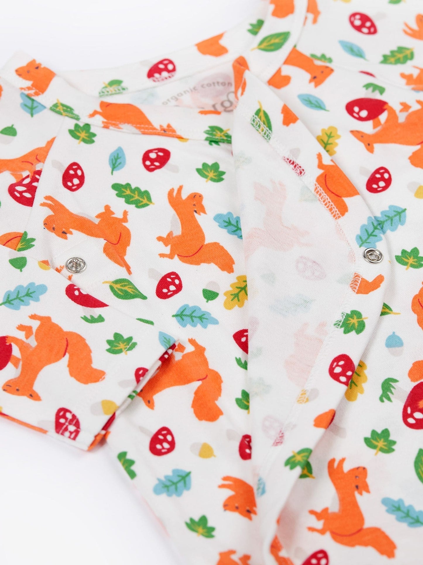 Frugi White Shay 2 Pack Bodysuits image 3