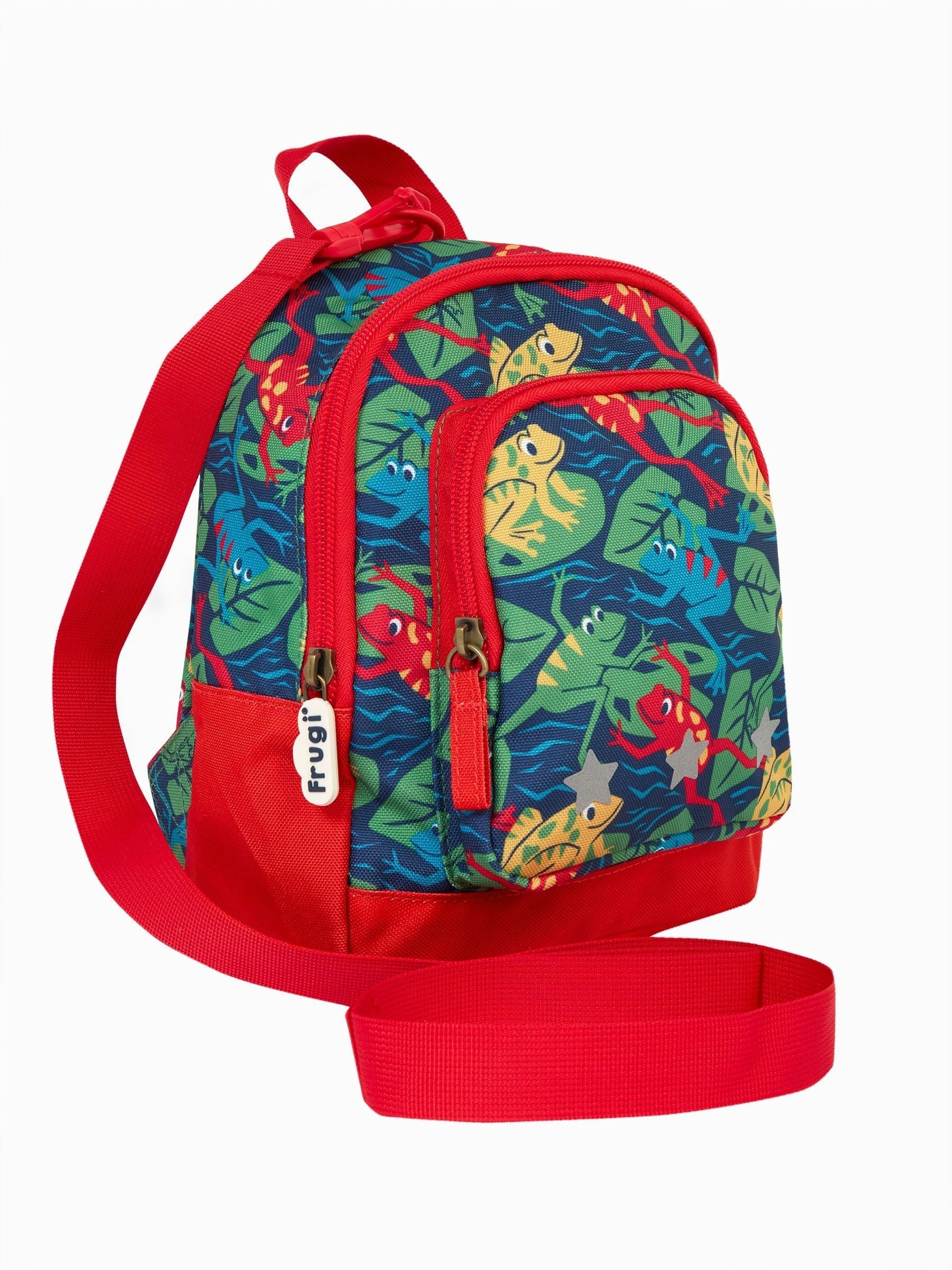 Frugi Blue Little Adventurers Backpack image 1