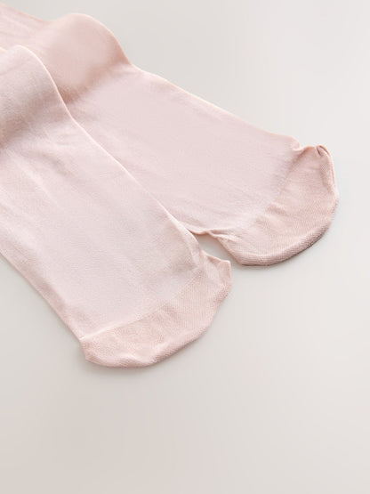 Dsiney Kidz - Pink Shimmer 60 Denier Tights image 2