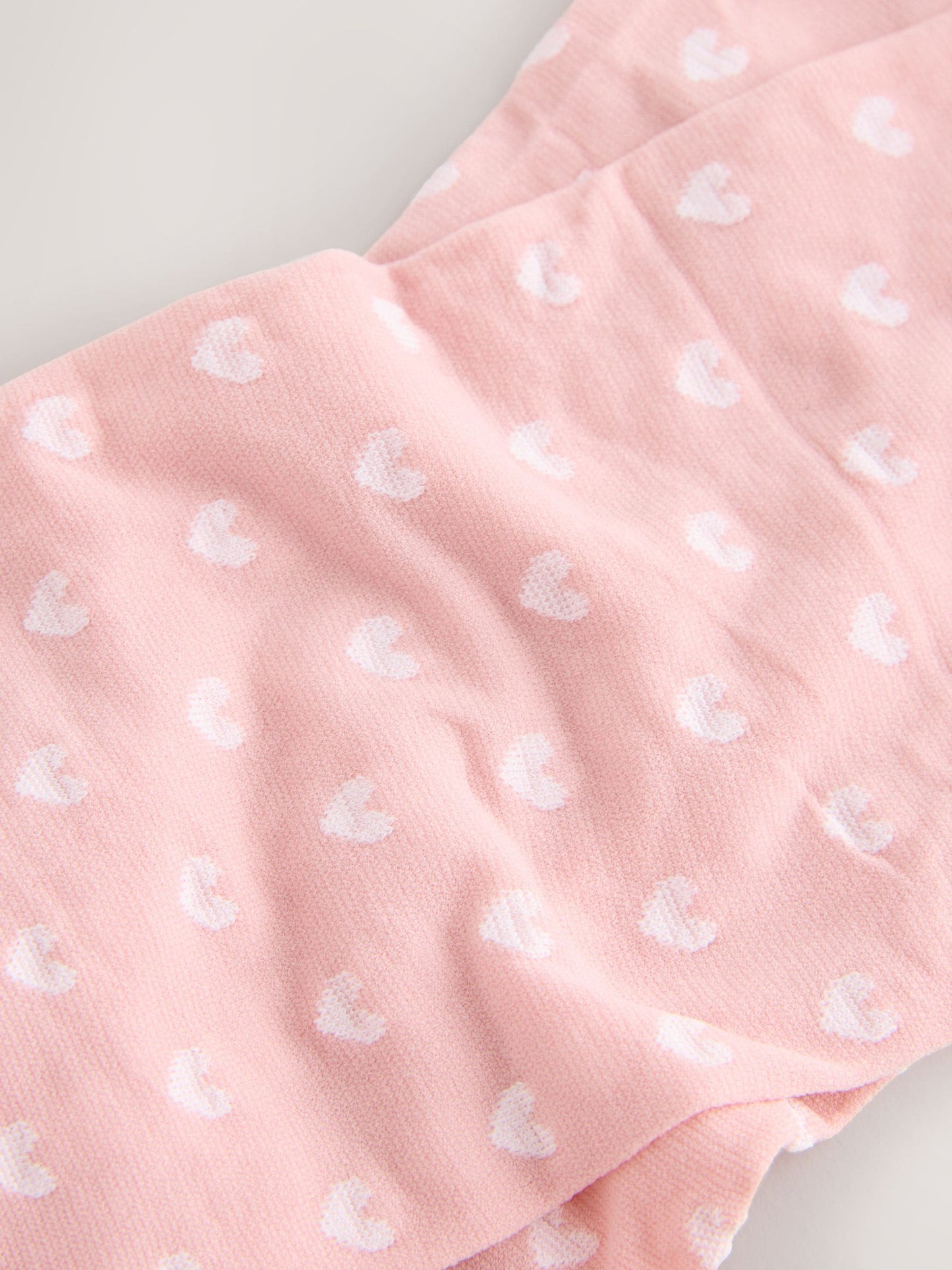 Dsiney Kidz - Light Pink 40 Denier Heart Tights image 2