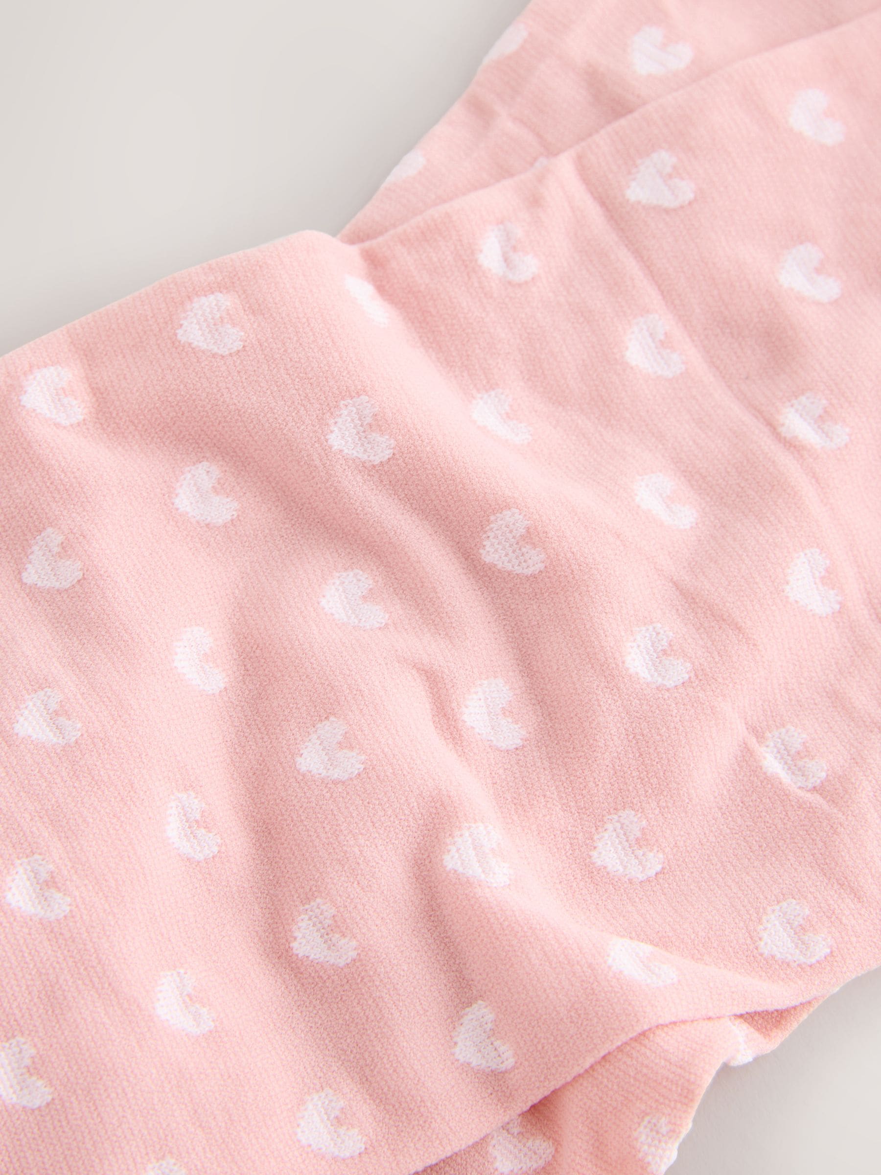 Dsiney Kidz - Light Pink 40 Denier Heart Tights image 2