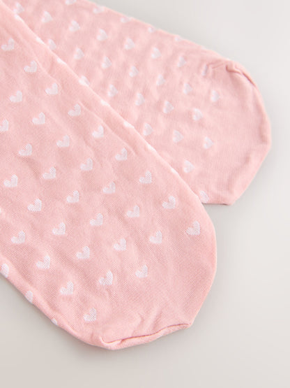 Dsiney Kidz - Light Pink 40 Denier Heart Tights image 3